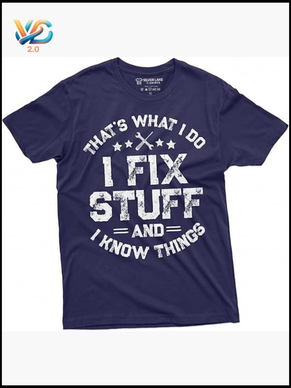 Men's Funny I Fix Stuff T-Shirt Mechanic Engineer Garage Tee